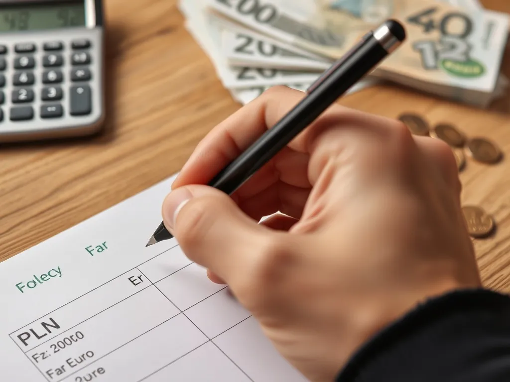 Faktura w PLN, zapłata w euro – jak rozliczyć?